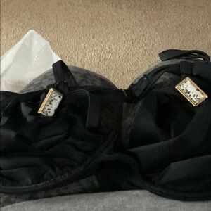 Christina Black Lace Accent Bra